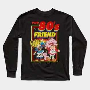 Rainbow Brite // The 80s Friend for Christmas Vintage Style Long Sleeve T-Shirt